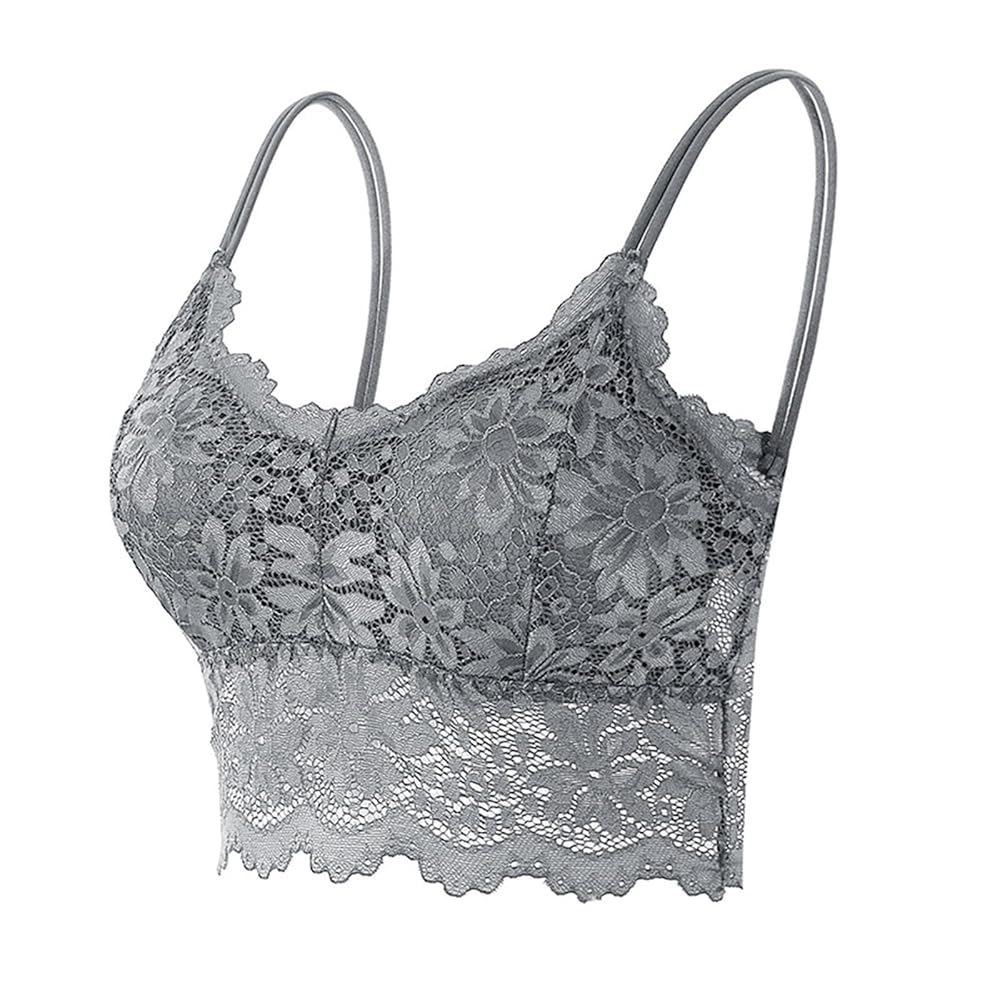 トップス andmary Maisie lace camisole set gray ANDMARY】Maisie lace camisole set